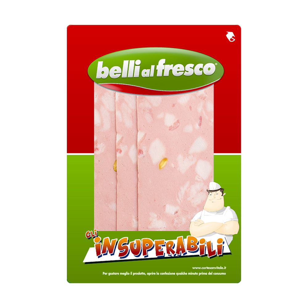Mortadella senza polifosfati