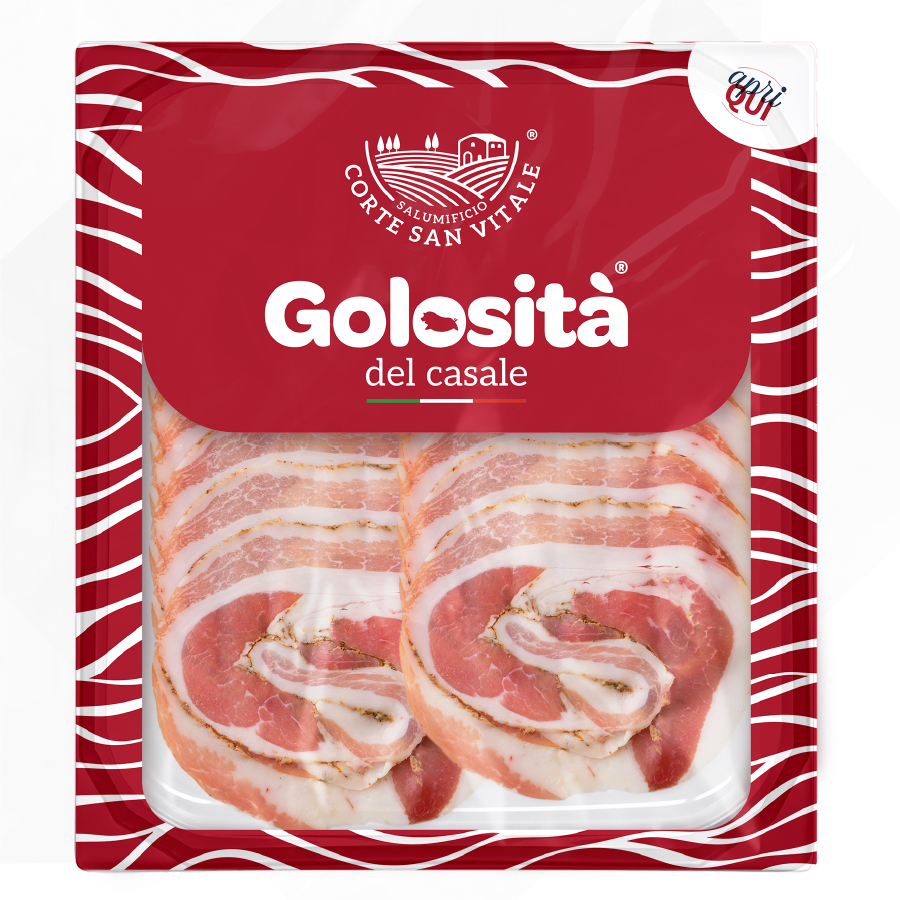 Pancetta arrotolata